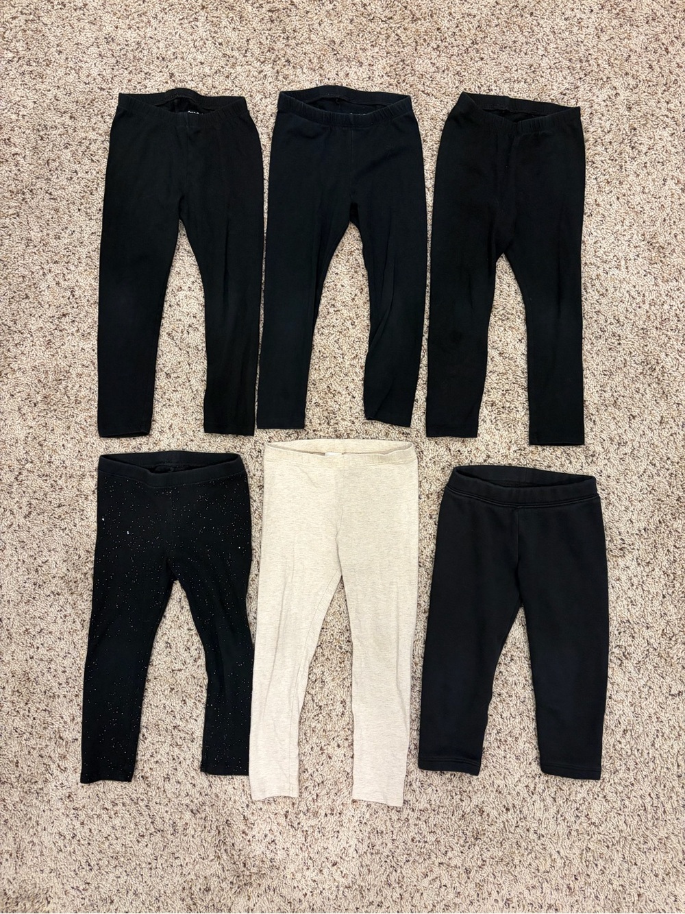 Bundle of 3T Leggings, Gap, Cat & Jack, Crazy 8